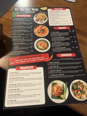 Menu photo 5 Tic Tac Thai Spring, TX