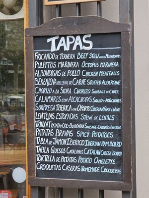 Menu photo 3 Ancestral Bar Barcelona, B