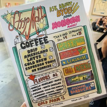 Strip Mall - Menu - Coffee & Tea Near Me - Phoenix, Arizona