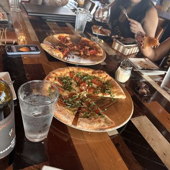 Stout’s Signature - Margherita and Meat Lovers Pizzas - Pizza Near Me - Fredericksburg, Texas Stout’s Signature - Margherita and Meat Lovers Pizzas - Pizza Near Me - Fredericksburg, Texas