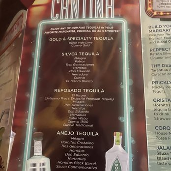 The Jalapeno Tree - Menu - Mexican Near Me - Carthage, Texas