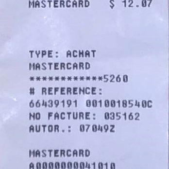 Esso - 15 mai 2021 / Plein de la moto $12.07 - Gas Stations Near Me - Sorel-Tracy, Quebec