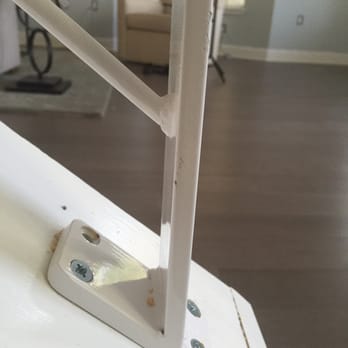 Reliable Rails, Inc - Powder coating flaws on day of delivery - Metal Fabricators Near Me - Manassas, Virginia