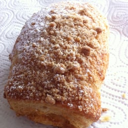 Apple filled croissant: before Apple filled croissant: before
