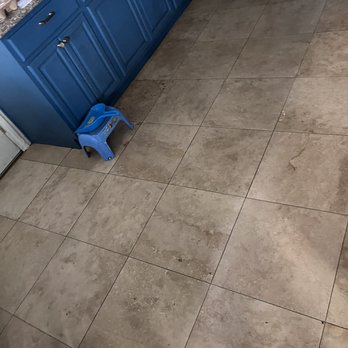 Stone Polish Restoration - Before photo - Refinishing Services Near Me