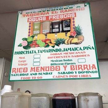 Taqueria El Rancho - Aguas frescas - Mexican Near Me - Stanton, California Taqueria El Rancho - Aguas frescas - Mexican Near Me - Stanton, California