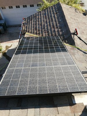 48 Panels Cleaned in Burbank - This was our 48 panel cleaning in Burbank. 48 Panels Cleaned in Burbank - This was our 48 panel cleaning in Burbank.