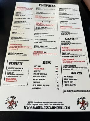 Menu photo 4 Bayou Jack's Cajun Grill - Roanoke Roanoke, TX