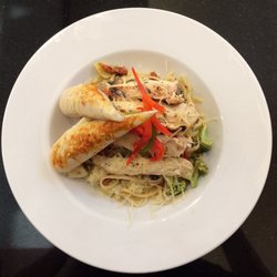 Lemon chicken pasta is amazing
