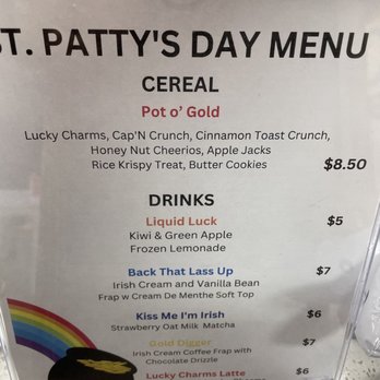 Cerealism - Menu - Desserts Near Me - Old Sacramento, California