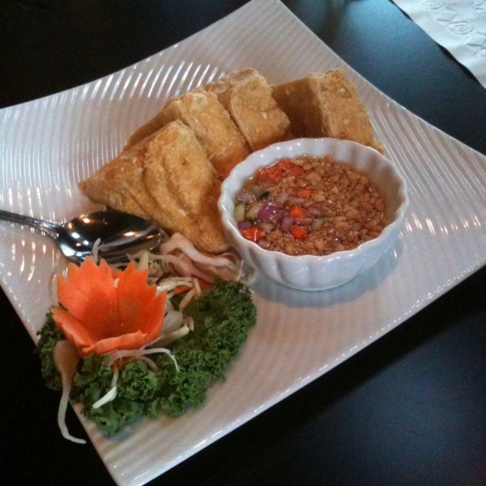 tofu triangles