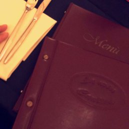 The menu and drink menu The menu and drink menu