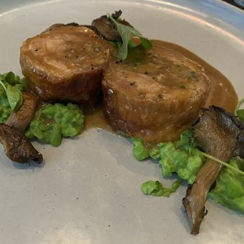 Trestle - Chicken Marsala, peas, mushroom - New American Near Me - San Francisco, California Trestle - Chicken Marsala, peas, mushroom - New American Near Me - San Francisco, California