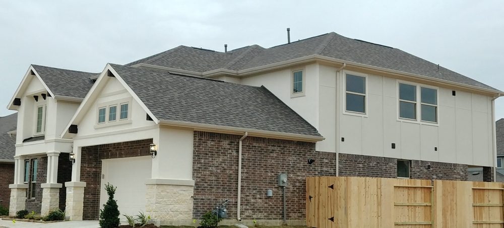 Slide of Cypress Rain Gutters