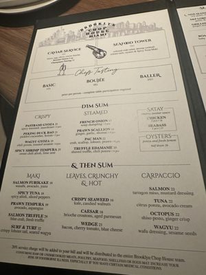 Menu photo 2 Brooklyn Chop House Miami, FL