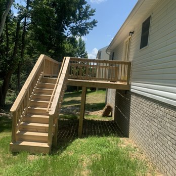 Proper Property Management - A new deck!! Looks lovely right! We'll give us a ring and we can make it happen for you! - Decks & Railing Near Me - Richmond, Virginia Proper Property Management - A new deck!! Looks lovely right! We'll give us a ring and we can make it happen for you! - Decks & Railing Near Me - Richmond, Virginia