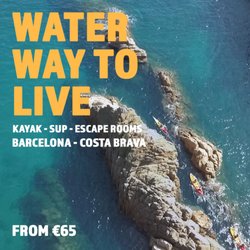 Barcelona Day Trip - Tours from €65! Join us for a Barcelona Day trip, kayak, SUP and outdoor Escape Rooms