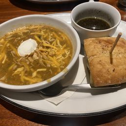PRIME RIB FRENCH DIP with chicken tortilla soup PRIME RIB FRENCH DIP with chicken tortilla soup
