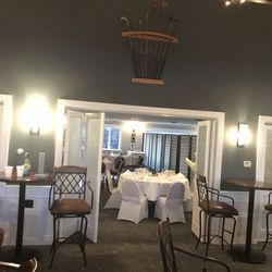 Cary Country Club - Our banquet room is welcoming and modern looking.