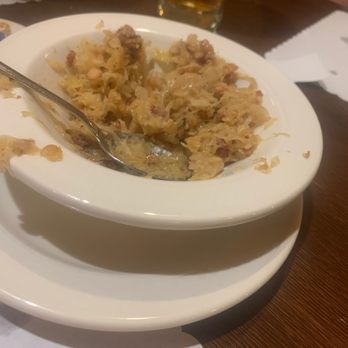 Bauernschmaus Restaurant - a plate of food on a table - German Near Me - Edmonton, Alberta