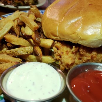 Right Proper Brewing Company - Fried Chicken Filet Sandwich with Fries - American Near Me - Washington, DC, District of Columbia