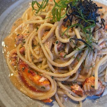 Katsuya Ko - Lobster mentaiko pasta - Japanese Near Me - San Diego, California Katsuya Ko - Lobster mentaiko pasta - Japanese Near Me - San Diego, California