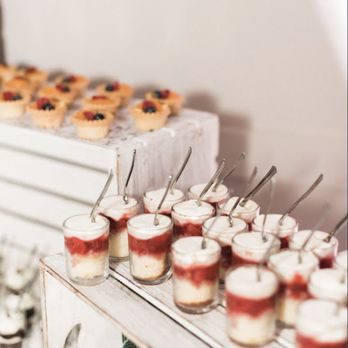 Above All Catering - Indulge in layers of bliss with our strawberry shortcake trifle: a symphony of sweet flavors in every spoonful. - Caterers Near Me - Anaheim, California