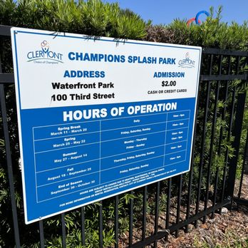 Champions Splash Park - Water Parks Near Me - Clermont, Florida