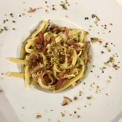 Il Tartufo - Pistachio guanciale pasta