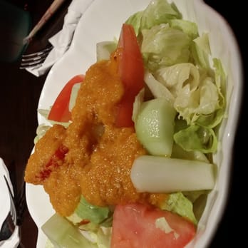 Peony Asian Bistro - Salad that came with my Chirashi - Chinese Near Me - Durham, North Carolina Peony Asian Bistro - Salad that came with my Chirashi - Chinese Near Me - Durham, North Carolina