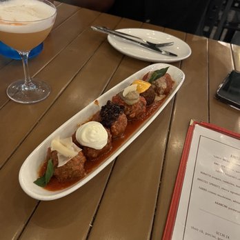 Grana - Meatball Flight - Italian Near Me - Atlanta, Georgia