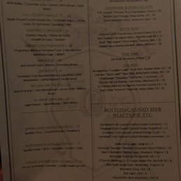 Menu Menu