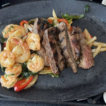 Chevys Fresh Mex - Steak and Shrimp Mix and Match Mesquite Grilled Fajitas - Mexican Near Me - Arlington, Virginia Chevys Fresh Mex - Steak and Shrimp Mix and Match Mesquite Grilled Fajitas - Mexican Near Me - Arlington, Virginia
