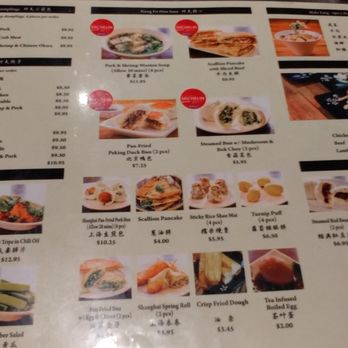 Kungfu Kitchen - Menu other side - Dim Sum Near Me - New York, New York Kungfu Kitchen - Menu other side - Dim Sum Near Me - New York, New York
