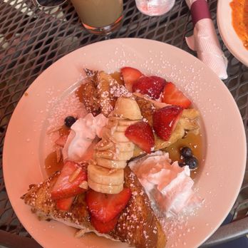 Cafe Bonjour - Strawberry Stuffed French Toast - Breakfast & Brunch Near Me - Boston, Massachusetts