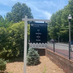 Inspired at Lake Norman - Sign