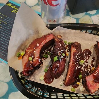 The Hoke Poke Noodle Bar - Asian ribs. 4 bones, $14 dollars. - Noodles Near Me - Hayesville, North Carolina The Hoke Poke Noodle Bar - Asian ribs. 4 bones, $14 dollars. - Noodles Near Me - Hayesville, North Carolina