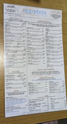 Menu photo 1 Eggcetera Breakfast & Lunch Fort Myers, FL