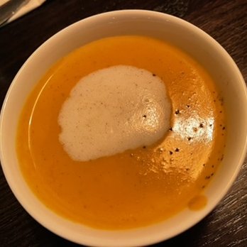 Heritage Restaurant & Bar - Creamy Kabocha Pumpkin Soup at Heritage Restaurant & Bar in San Francisco. - New American Near Me - San Francisco, California Heritage Restaurant & Bar - Creamy Kabocha Pumpkin Soup at Heritage Restaurant & Bar in San Francisco. - New American Near Me - San Francisco, California
