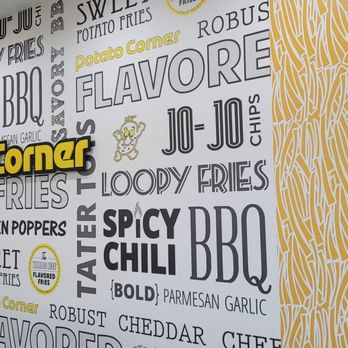 Potato Corner - Wall mural - Fast Food Near Me - Waipahu, Hawaii