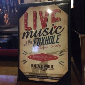 Foxhole Culinary Tavern - New American Near Me - Austin, Texas