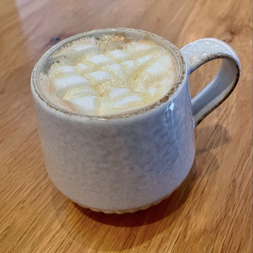 Salt Yard Cafe & Bar - honey lavender latte - New American Near Me - Portland, Maine Salt Yard Cafe & Bar - honey lavender latte - New American Near Me - Portland, Maine