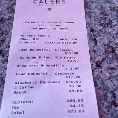 Caleb's American Kitchen by null