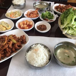 Spicy pork combo Spicy pork combo