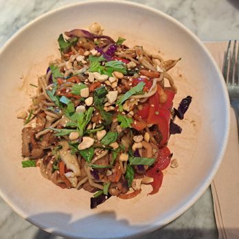 Flower Child - Chicken Yakisoba - New American Near Me - Newport Beach, California Flower Child - Chicken Yakisoba - New American Near Me - Newport Beach, California