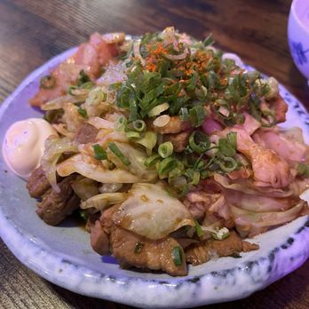 Gyoza Studio Kubota - Twice cooked pork ($15) - Japanese Near Me - Honolulu, Hawaii