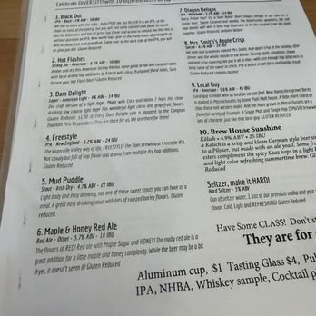 Dam Brewhouse - Menu - Breweries Near Me - Campton, New Hampshire