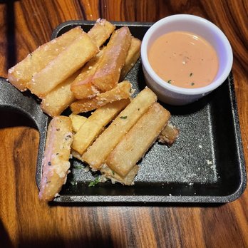 STK Steakhouse Bellevue - Full order of Parmesan Truffle Fries (this is what you get for $16) - Steakhouses Near Me - Bellevue, Washington STK Steakhouse Bellevue - Full order of Parmesan Truffle Fries (this is what you get for $16) - Steakhouses Near Me - Bellevue, Washington