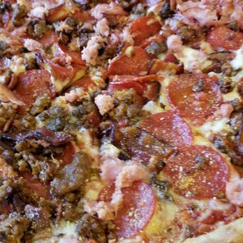 Mellow Mushroom Pooler - Mighty meat pizza - Pizza Near Me - Pooler, Georgia