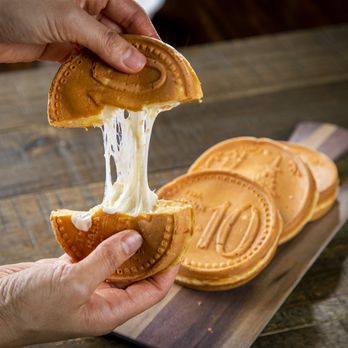 Cr8zy Bao - 10 won bread (mozzarella cheese, custard, or red bean) - Chinese Near Me - West Covina, California
